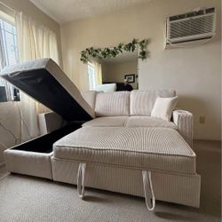 ✅️✅️Convertible Sectional W/ Cup Holder & W/ USB Port✅️✅️