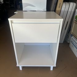 Room Essentials Modern Nightstand - White