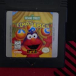 Sesame Street Elmo's ABC’s (Nintendo Gameboy Color)