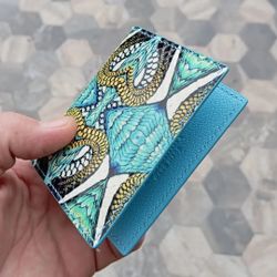 Authentic Python Leather Wallet
