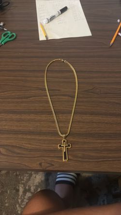 Gold plated chains