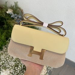 The latest yellow Hermes bag