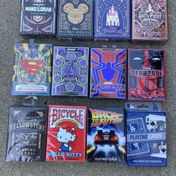 New Bicycle Characters Playing Cards (Valencia) $5 Each One