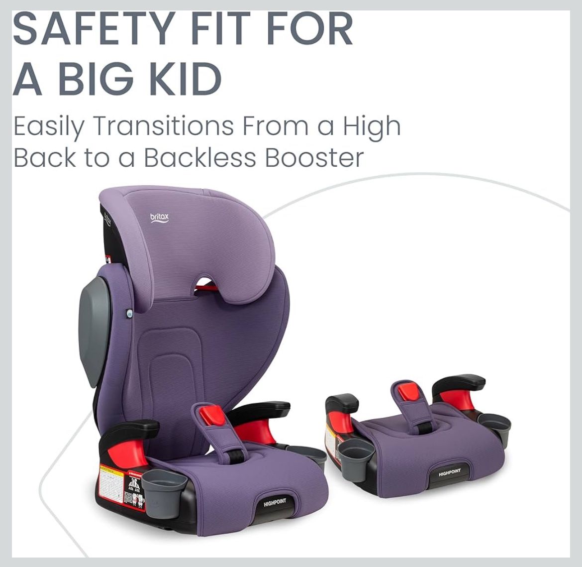 BRAND NEW Britax Booster/High-Back Car Seat