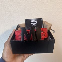 Mens Designer Belt Size 33