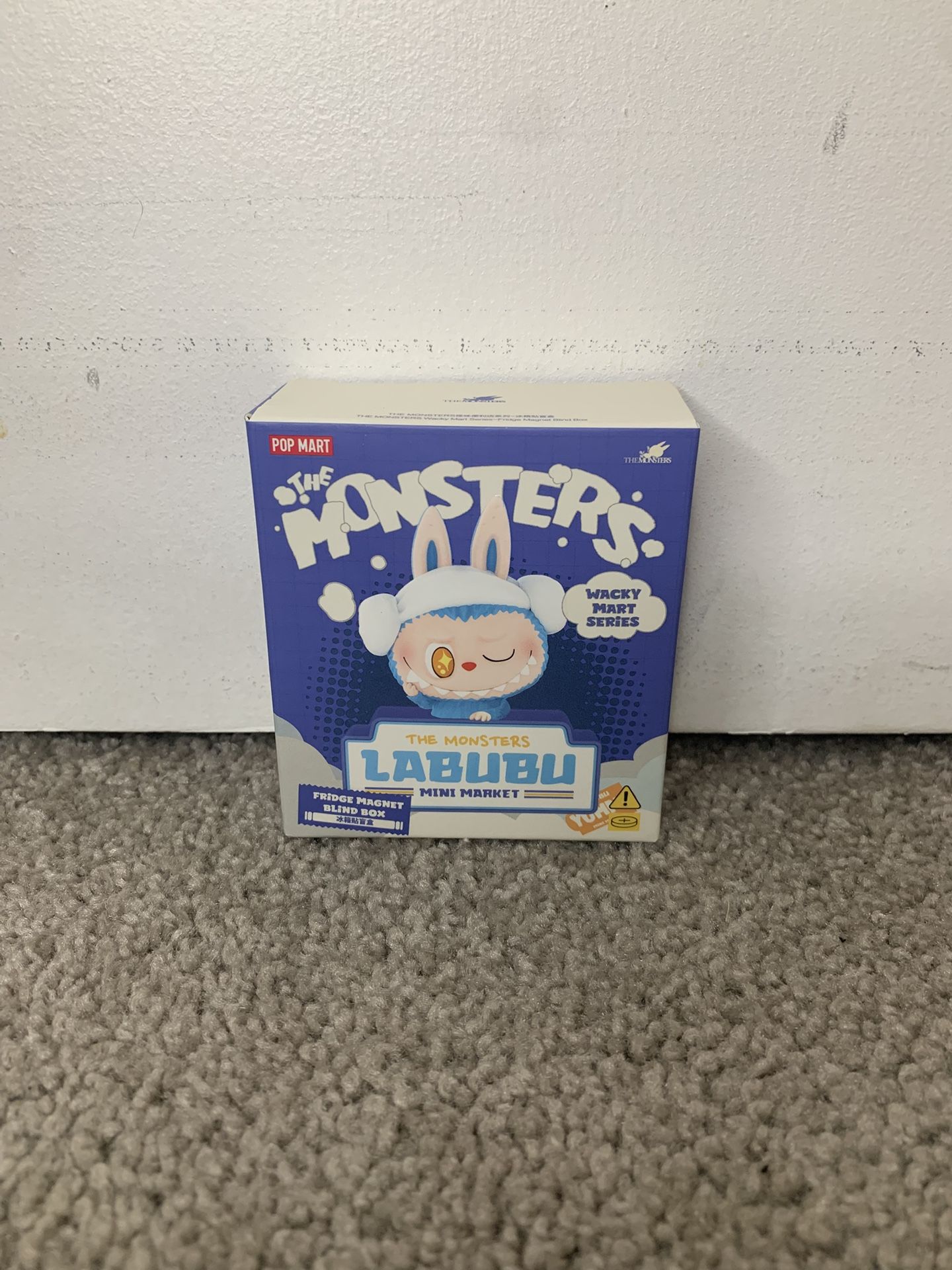 SEALED POP MART THE MONSTERS MINI MARKET LABUBU FRIDGE MAGNET 