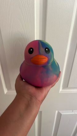 Squeeze squishy duck