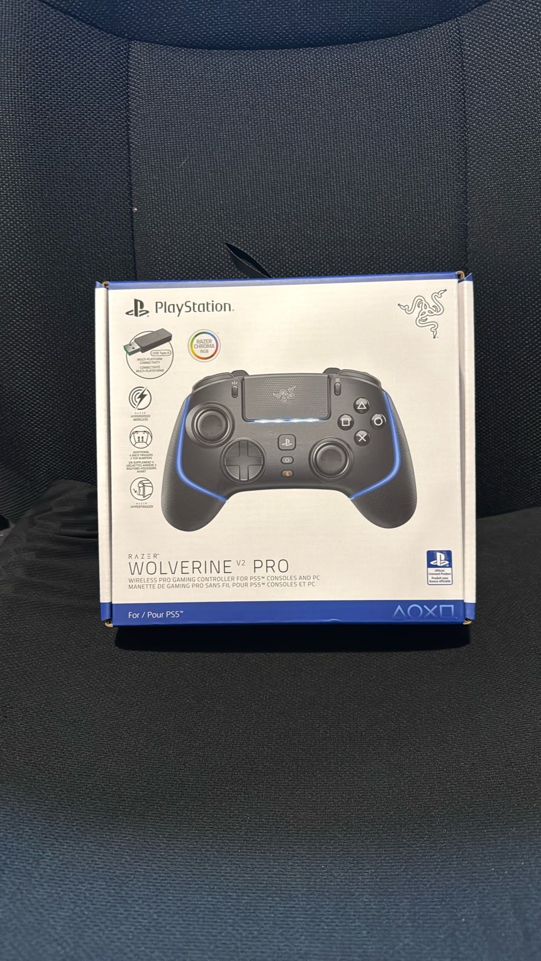 Razer RZ06-0(contact info removed)-R3U1 Wolverine V2 Pro Wireless Gaming Controller