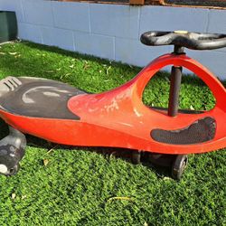 Red Plasma Car