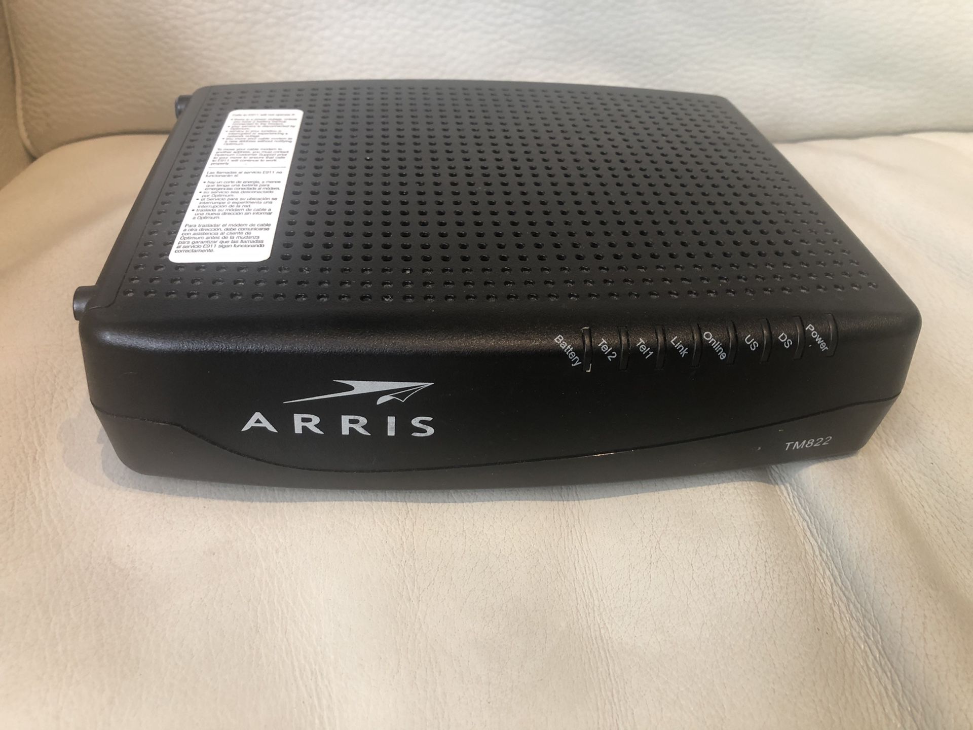 Arris TM822g DOCSIS Telephony Cable Modem