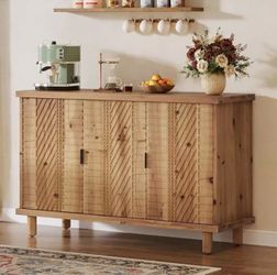 Solid Wood Buffet Cabinet New in Box