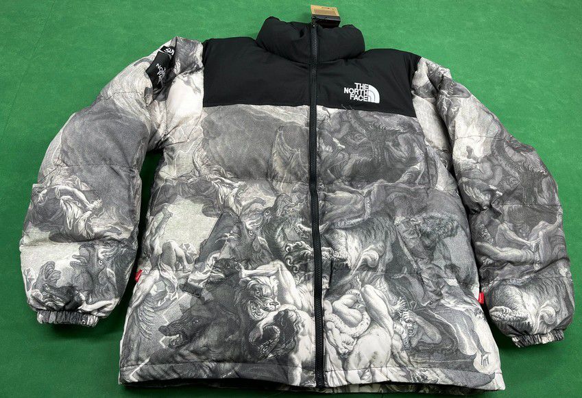 The North Face × Supreme Puffer Viral Zip Up Jacket