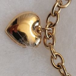 Bracelet Stainless Steel Yellow For Women..w