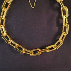 Gold Necklace Choker