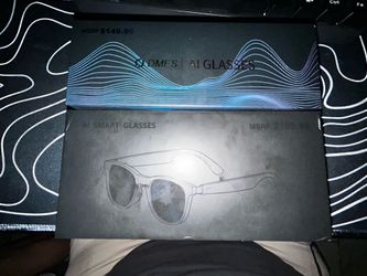 2 smart AI glasses with speakers and translation (No camera!)