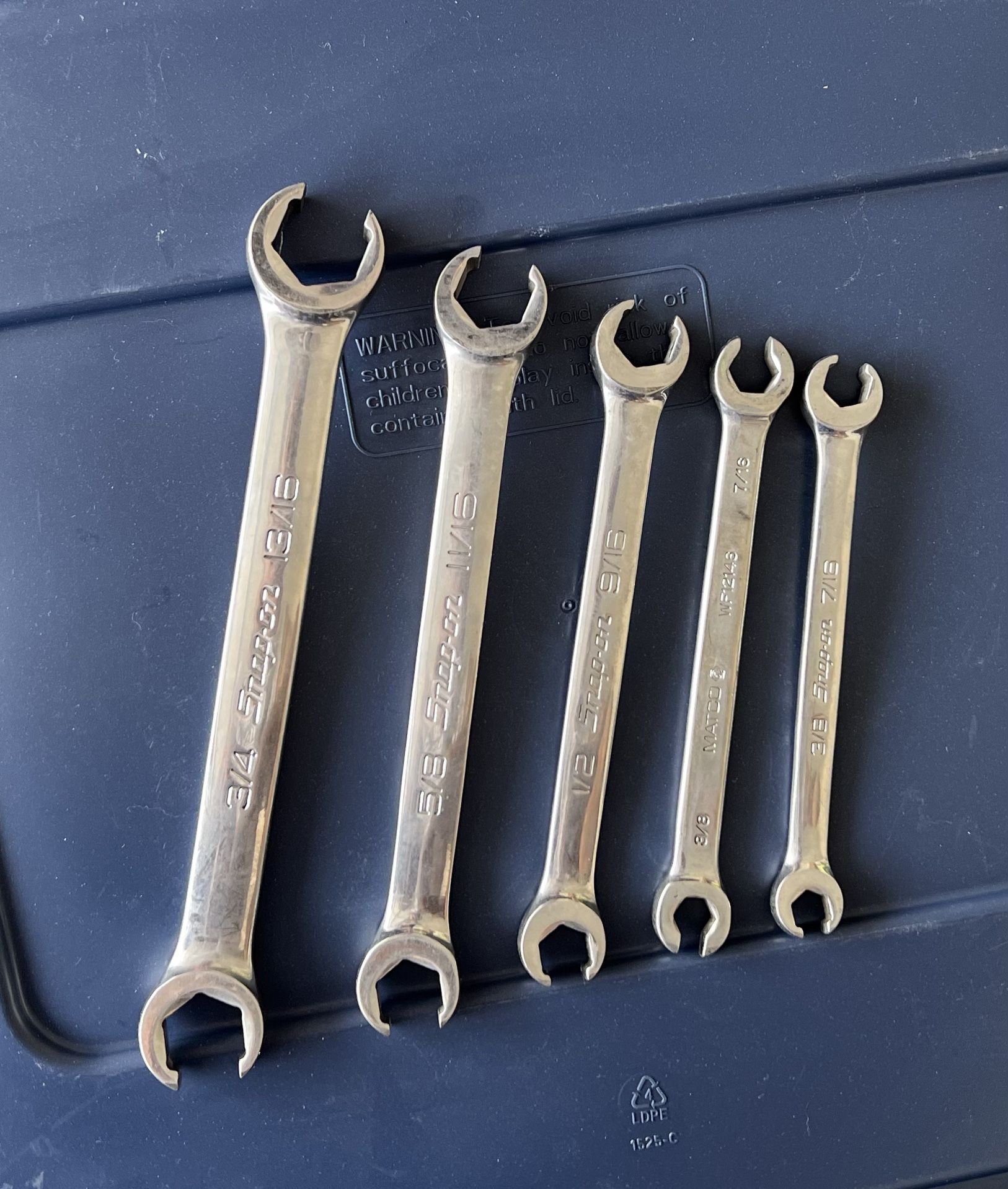 Snap On Inline Wrenches 