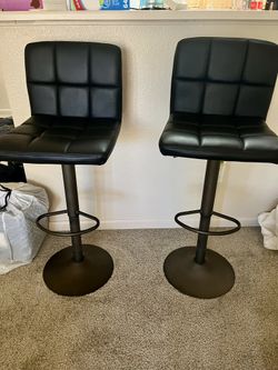 Leather Bar Stool