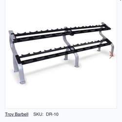 Troy barbell TR-10 Commercial Dumbbell Rack
