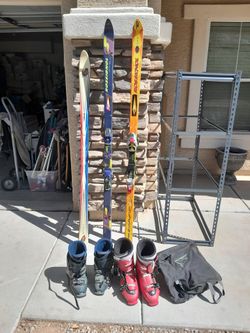 Pairs Of Snow Skis Boots Or Poles $10-$25 Pair See All Photos 
