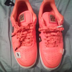 Nike Air Force One JUST DO IT And Air Force One WORLDWIDE size 10