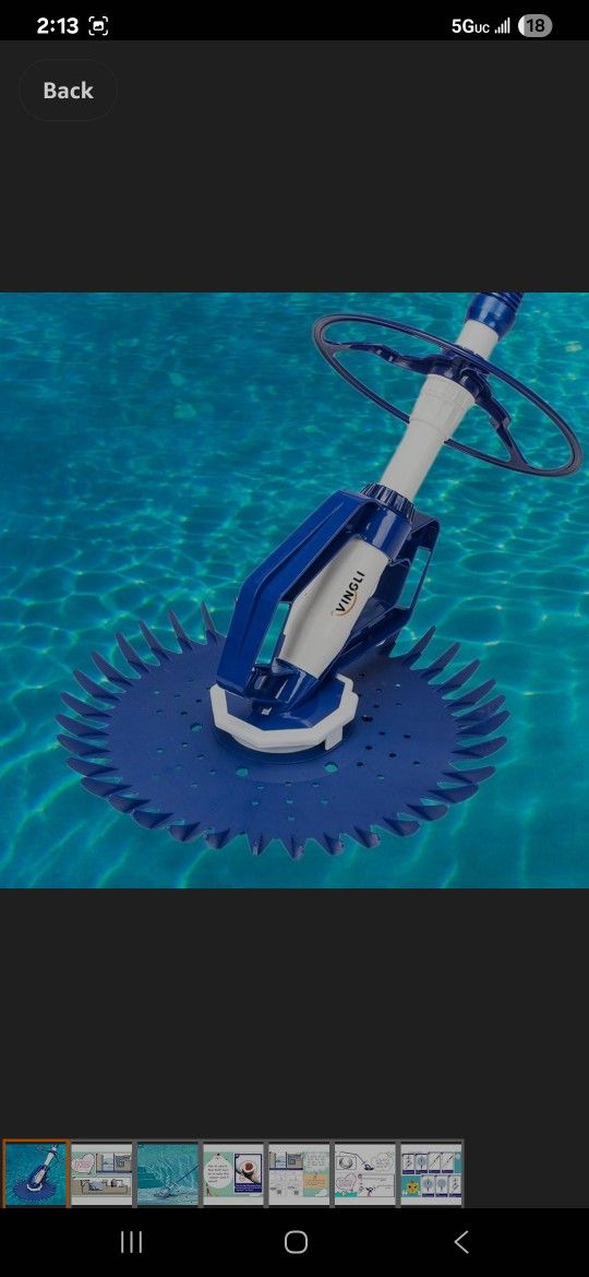 Pool Vacuum Brand New