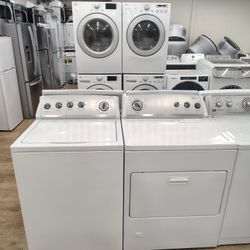 Whirlpool  Washer  Gas Dryer Heavy Duty Súper Large Capacity In Excellent Working Condition 