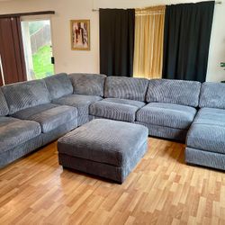 Extra Large Sectional Sofa - 7pc Modular Sectional