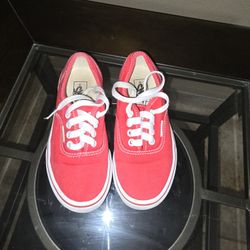 Red Kid Vans
