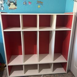 Kids Cubby Shelf