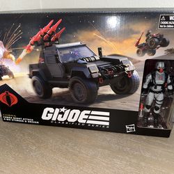 G.I. Joe classified cobra night attack 4-wd stinger & driver