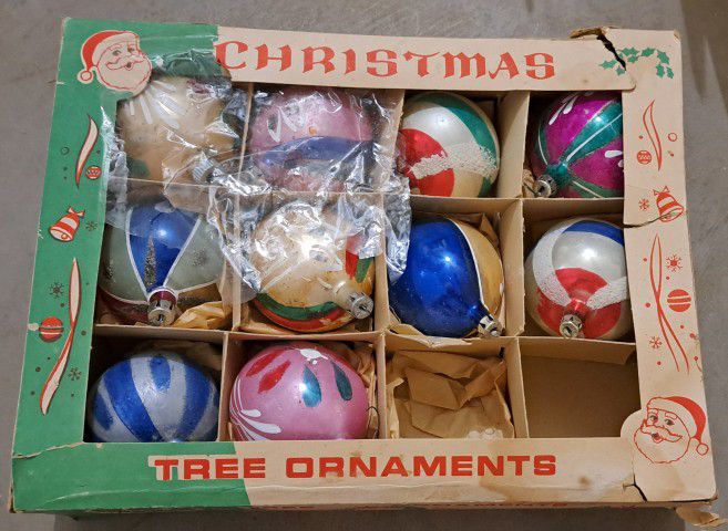 Vintage Poland Christmas Tree Ornaments