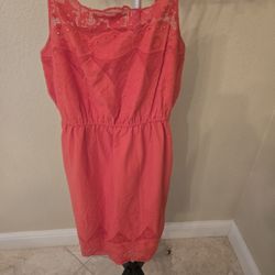 Stetson Coral Dress. L