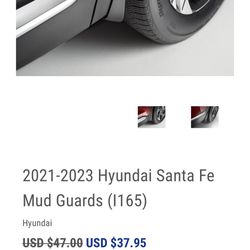 Hyundai Santa Fe Mud Guards