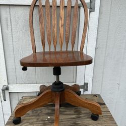 Oak Desk Chair
