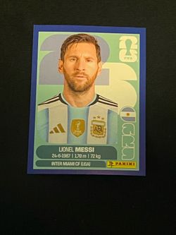 Messi panini World Cup 2026 sticker