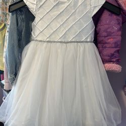 All White Dress For Easter or Baptism Size 3