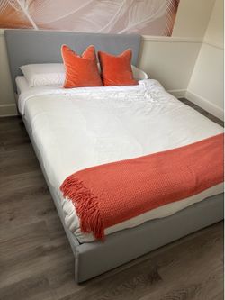 Queen bed from ikea
