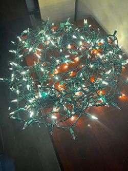 60ft Heavy Duty Warm White LED String Lights (Indoor/Outdoor)