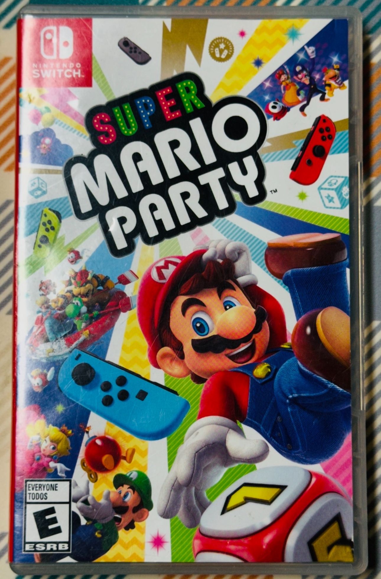 Super Mario Party - Nintendo Switch With Case Tested/Works Adult Owned!