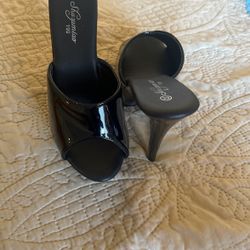 Brand New Slip In Heels Size 7.5