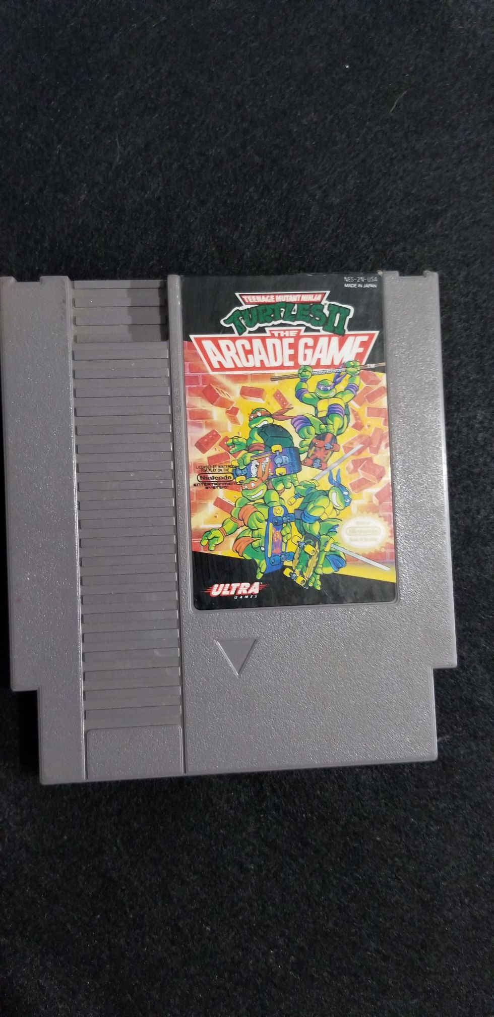 TMNT 2 arcade game NES