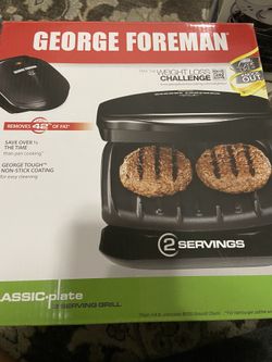George Foreman Electric Grill And Sandwich Maker