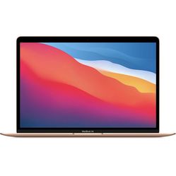 2020 Apple MacBook Air Laptop: Apple M1 Chip, 13” Retina Display, 8GB RAM, 256GB SSD Storage, Backlit Keyboard, FaceTime HD Camera, Touch ID. Works wi
