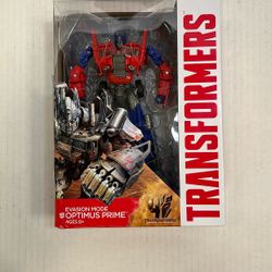 Transformers Age of Extinction Voyager Class Evasion Mode Optimus Prime action figure