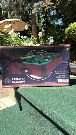 Tabletop billiards