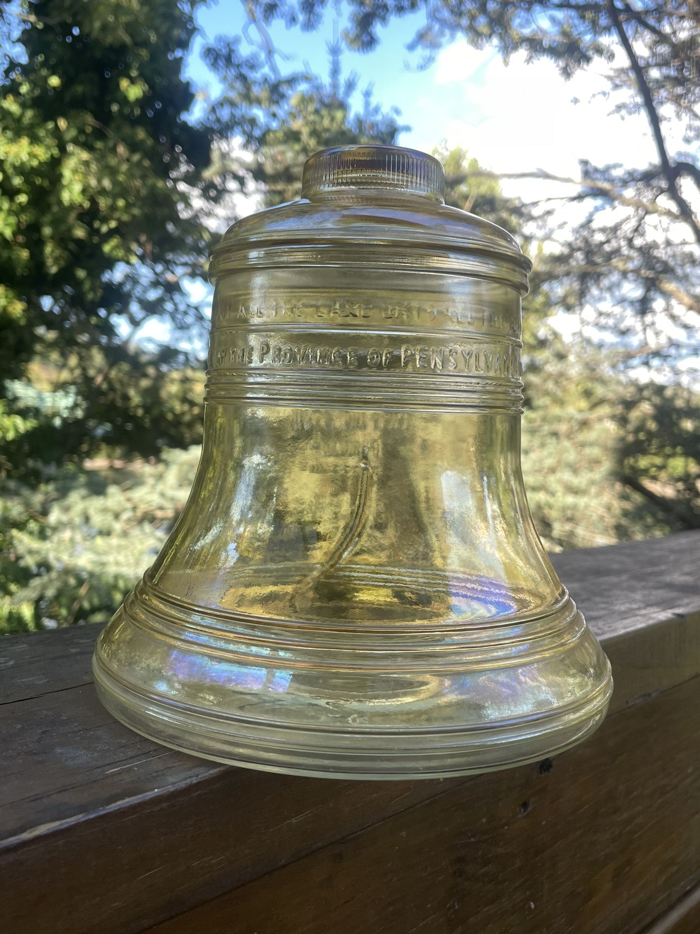 Antique Bicentennial Cookie Jar- Liberty Bell 