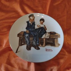 1982 Norman Rockwell "The Lighthouse Keeper's Daughter" Limited Edition Plate