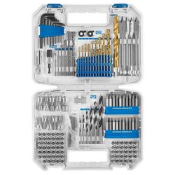 200-Piece Assorted Drill and Drive Bit Set with Storage Case
