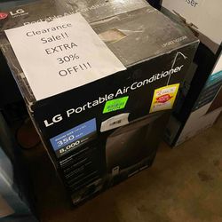 LG LP0821GSSM 8,000 BTU AC Portable Air Conditioner