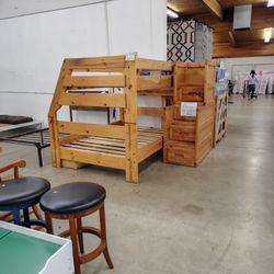Wooden Bunk Bed